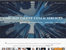 Tablet Screenshot of chicagotalentcoach.com